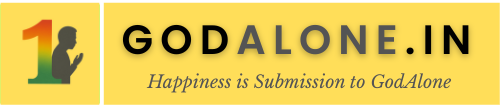 GodAlone.in Logo